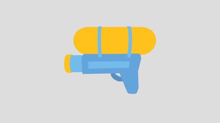 Bubble Gun - Gun 3D Model