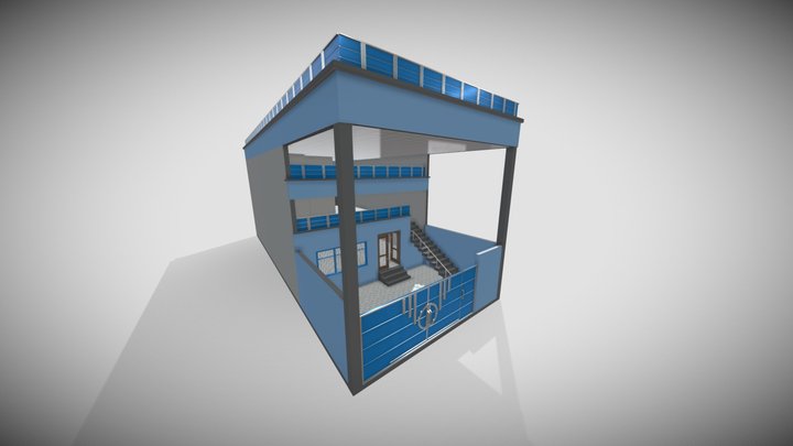 House 3D Model | Architectural Visualization – Modello 3D gratuito STL