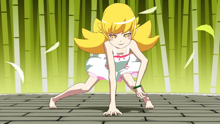 Monogatari Shinobu 3D Model