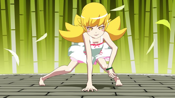 Monogatari Shinobu 3D Model