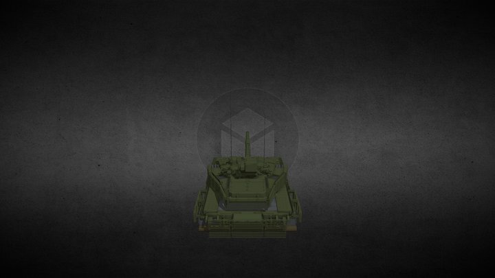 T-90M(T-80) Proryv 3D Model