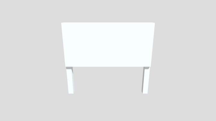 Telão 4x2m 3D Model