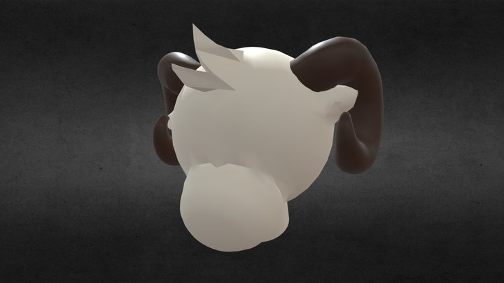 Goat Head Jschlatt reference 3D Model