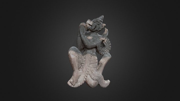 Ancient Doll - Orc 1 of ShweNandaw Mone. 3D Model