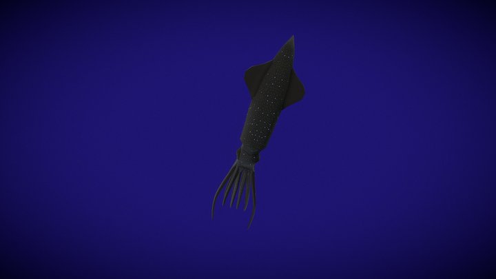 Firefly-squid-glowing