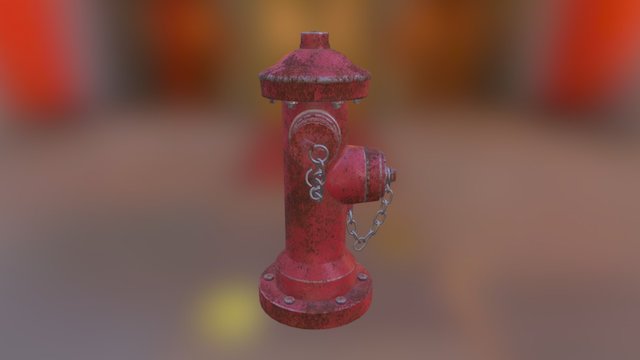Hydrant (Texture) 3D Model