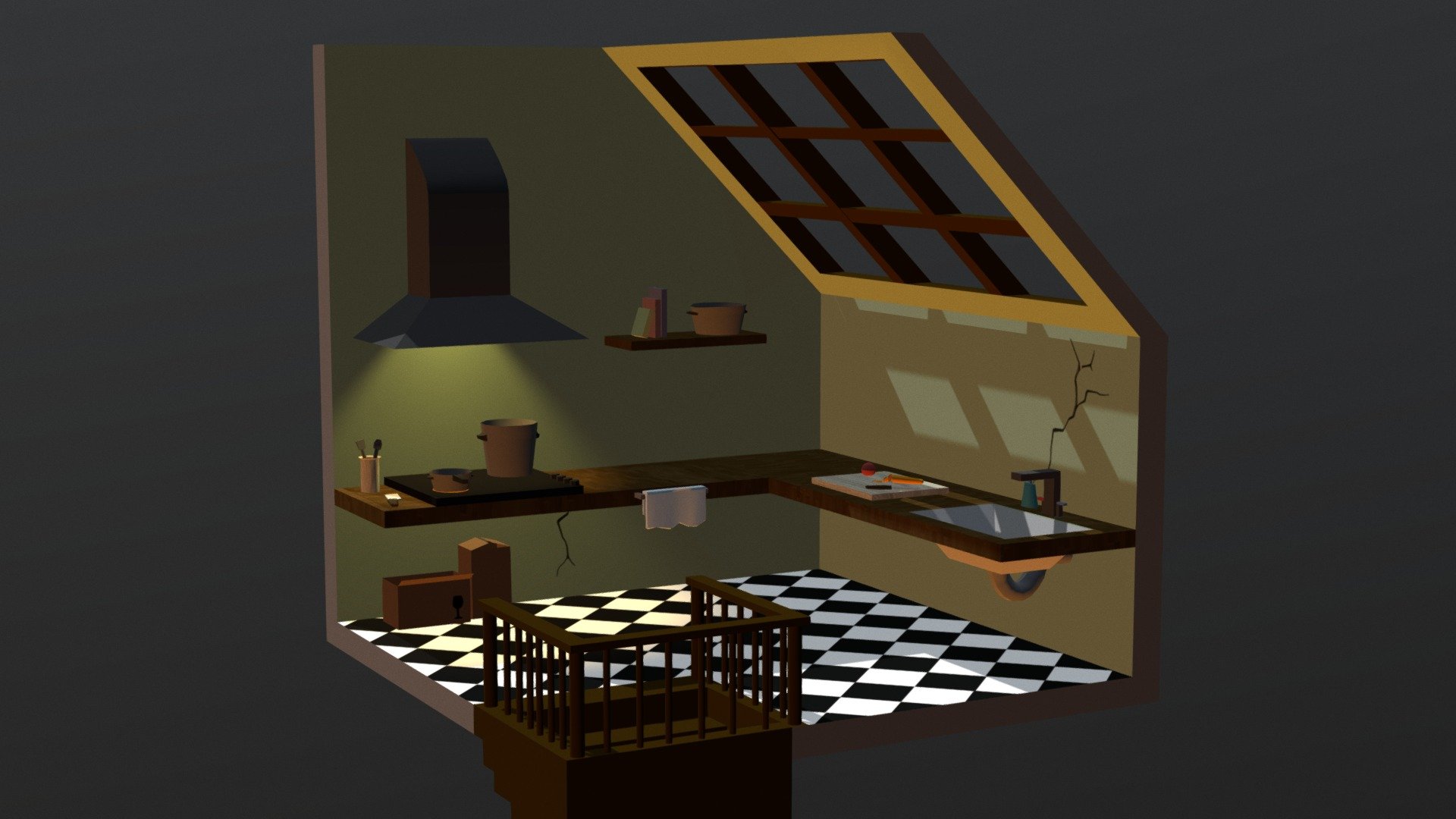 Kitchen Cubicle - Noa Kuypers