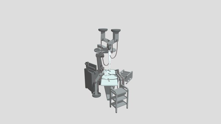 Eerie Medical Equipment 3D Model