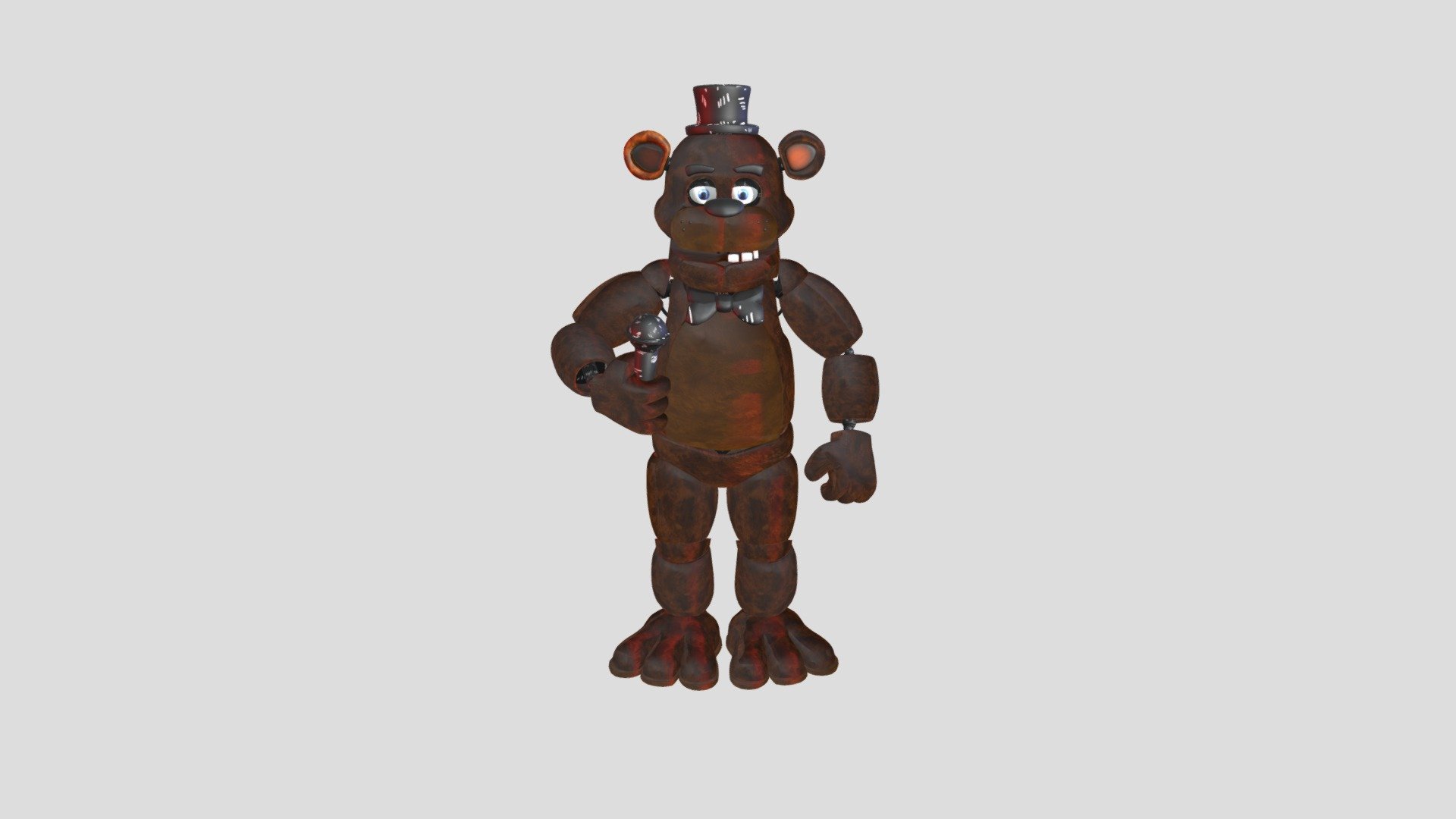 Freddy Fazbear - Download Free 3D model by ThatbroSc (@TheScguy ...