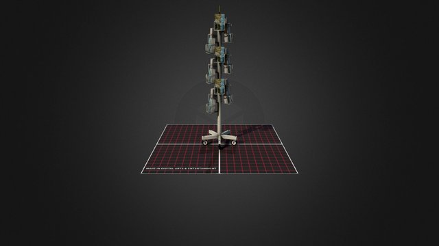 Card display 3D Model