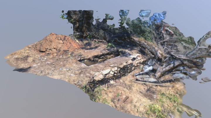 A model of a in ground mechanics pit 3D Model