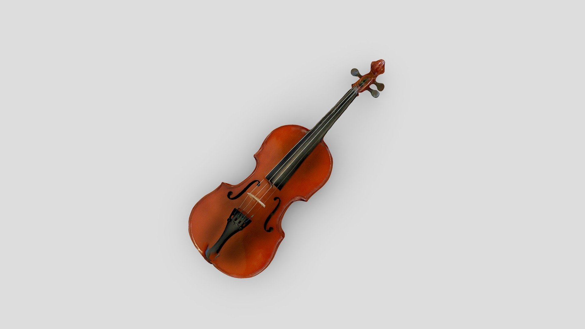 Violin Download Free 3d Model By Qlone [93a2a79] Sketchfab