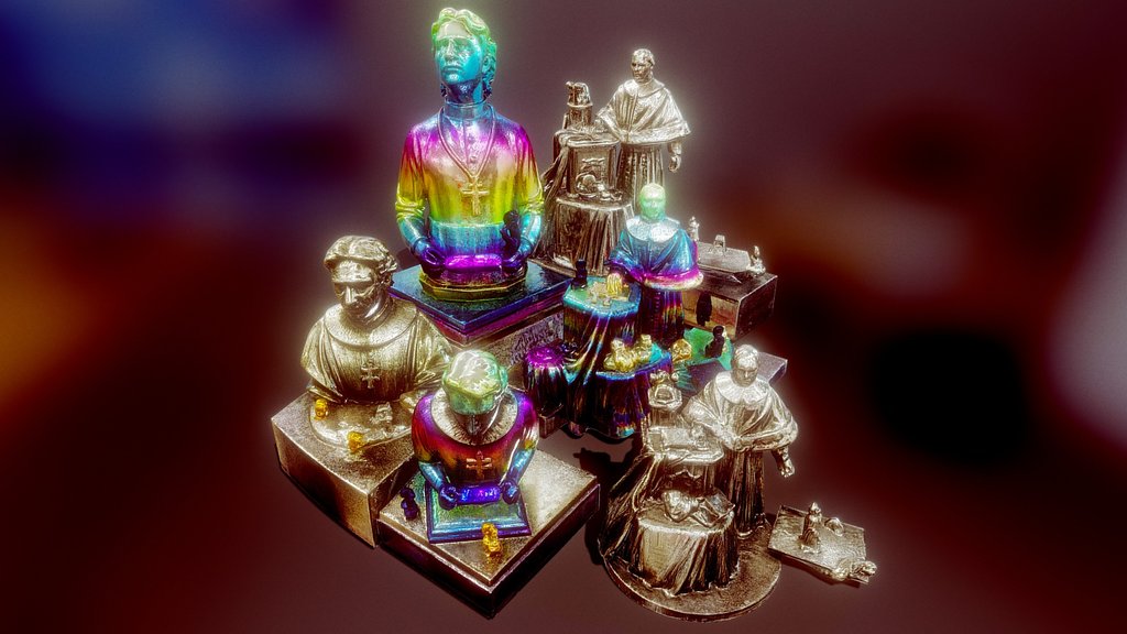 Prismatic Portraits in a Crystal Gallery