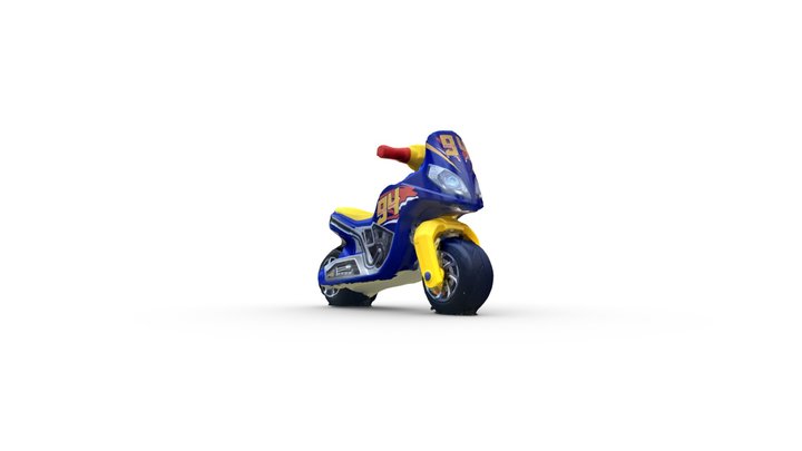 Motorbike toy 3D Model