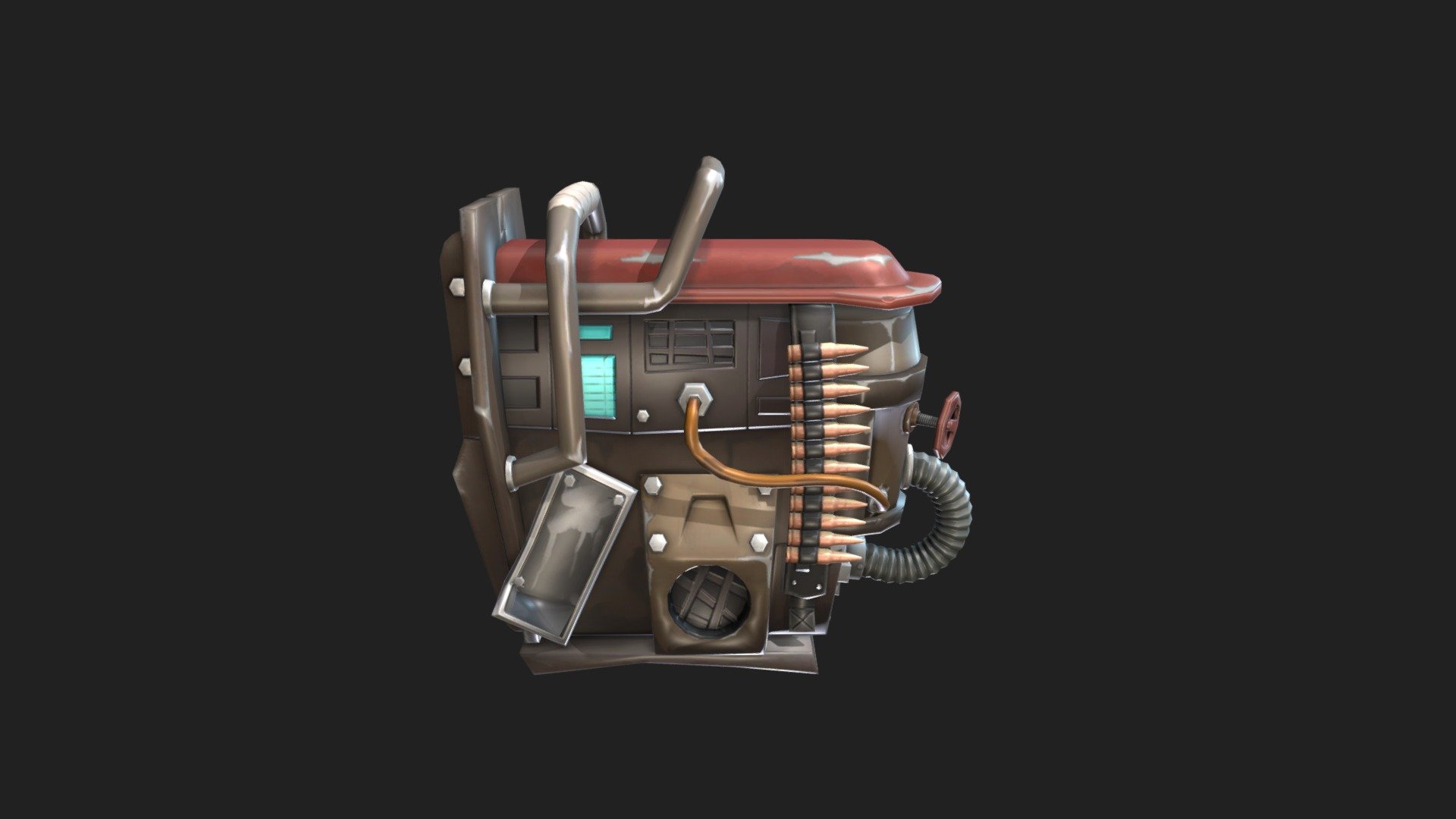 Fortnite Rust Bucket V2 (B) 3D model by SkinTracker (stairwave