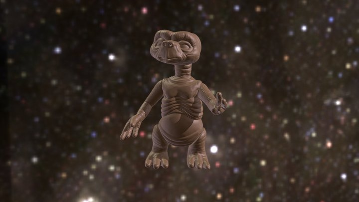E.T. The Extra Terrestrial 3D Model