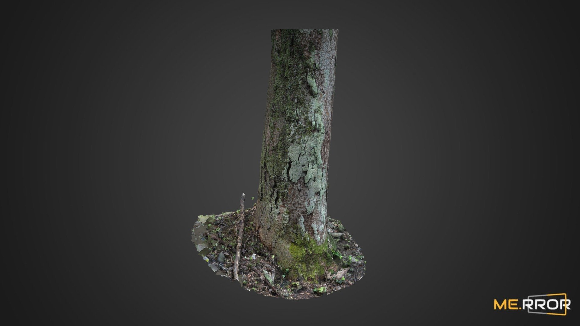 Moss Tree Trunk - Buy Royalty Free 3D model by ME.RROR Studio (@merror ...