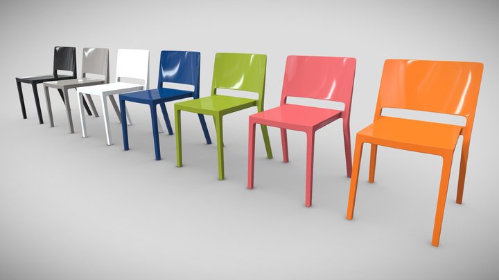 Lizz Chair 3D Model