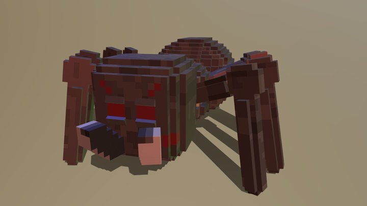 animatronic Spider 3D Model