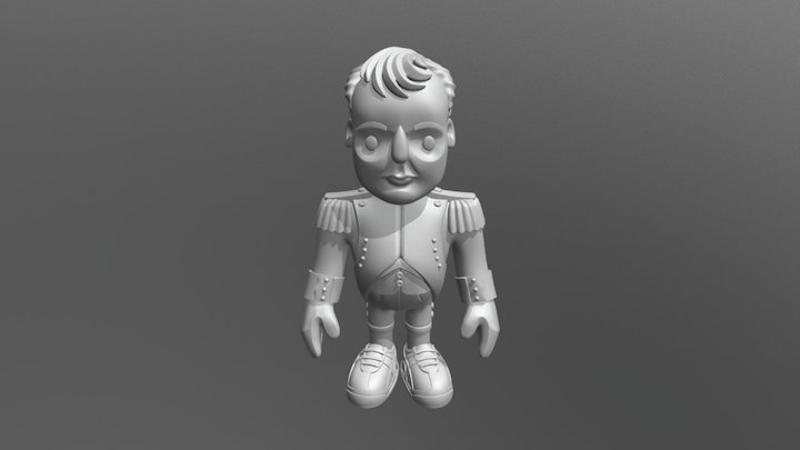 Toy Figurines 3D Model