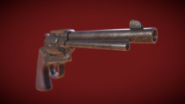 Colt Bisley 3D Model