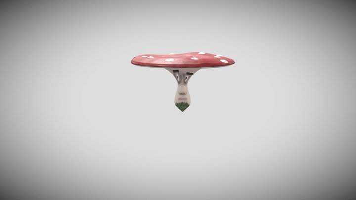 Shroom Grandpa 3D Model