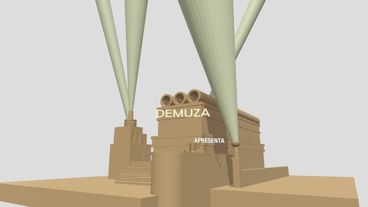 Demuza Logo Remake 3D Model