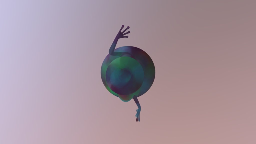 Mesh Swimmer Painted