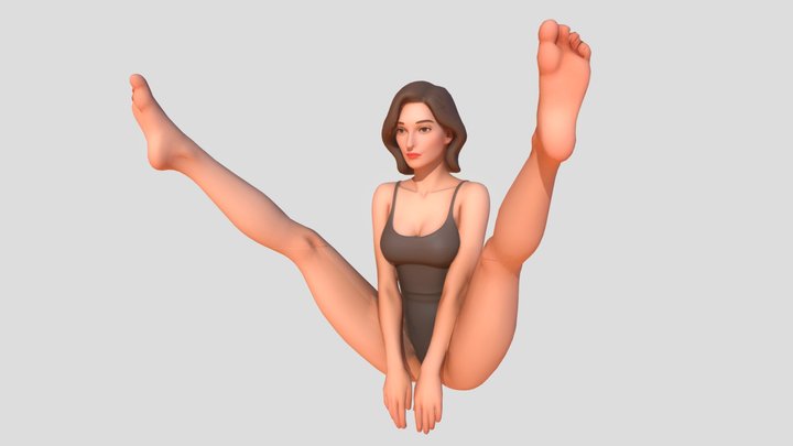 A contortionist dancer