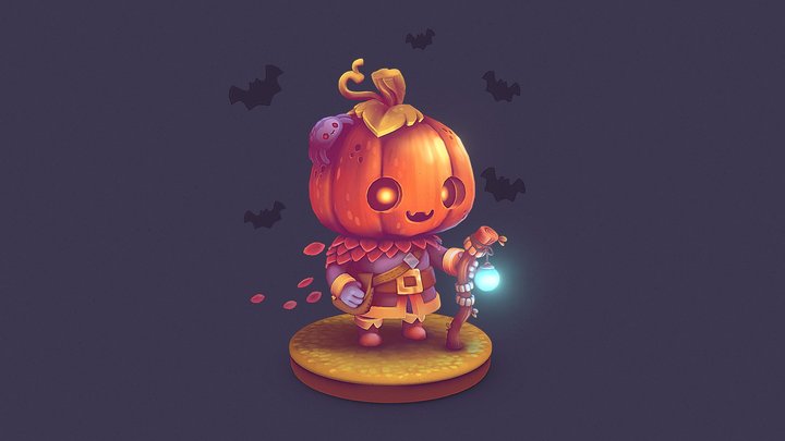 Little Pumpkin ~ 3D Model