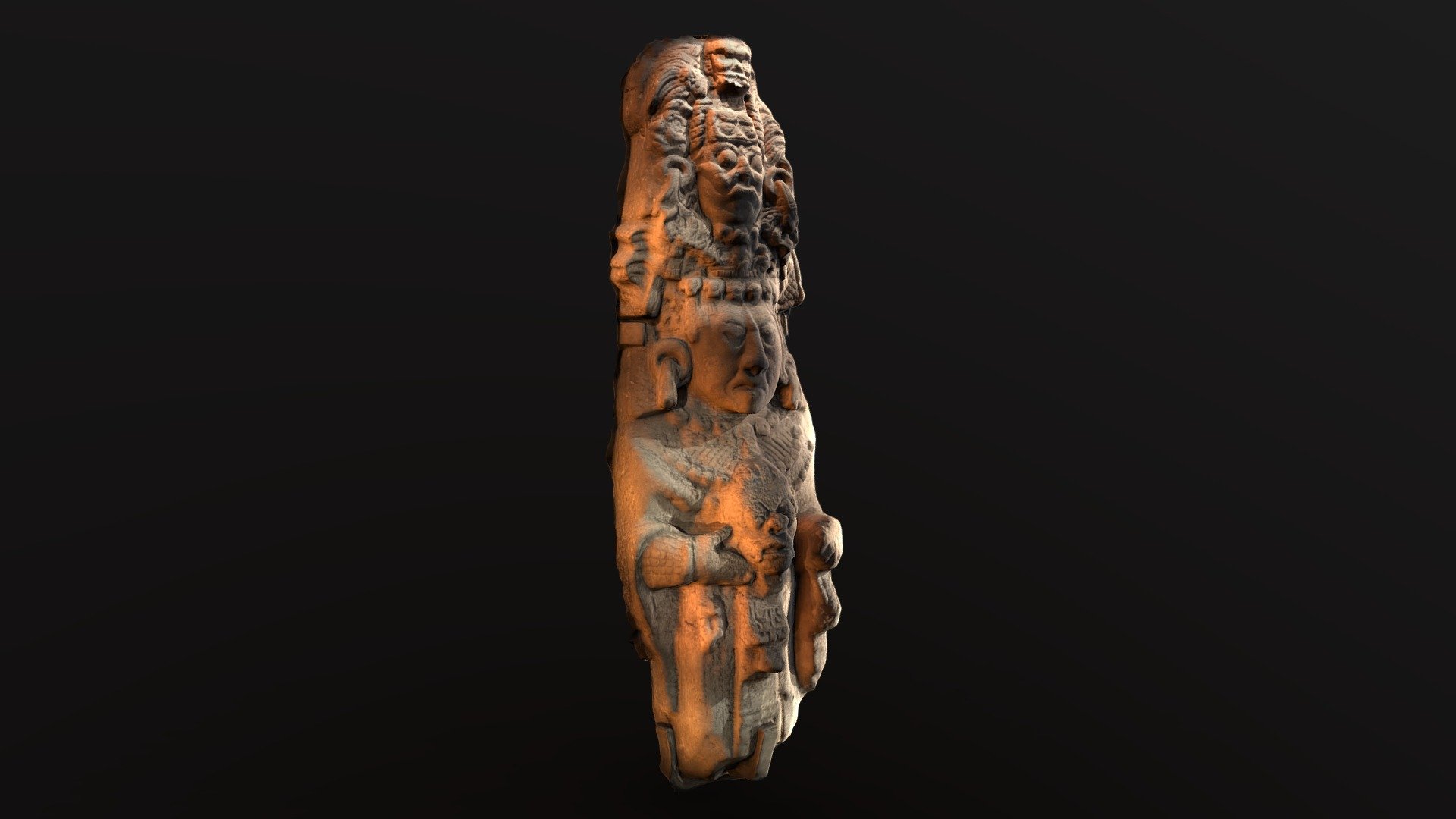 Mayan statue (photogrammetry)