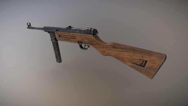 Maschinenpistole 41 / MP 41 3D Model