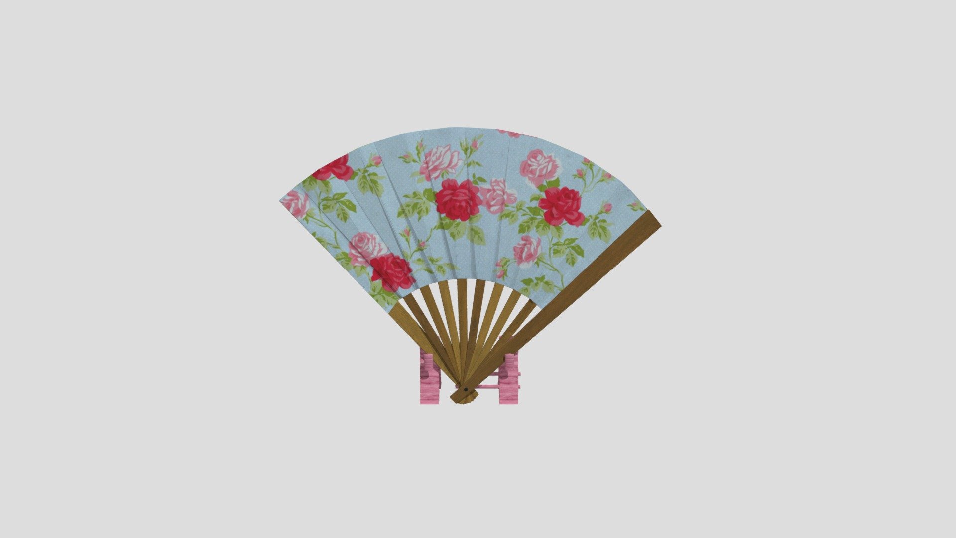 Chinese Fan - Download Free 3D model by House Doctor (@chin4grci4) [93ab7d8]