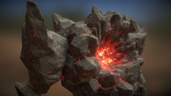 Rock Boy 3D Model