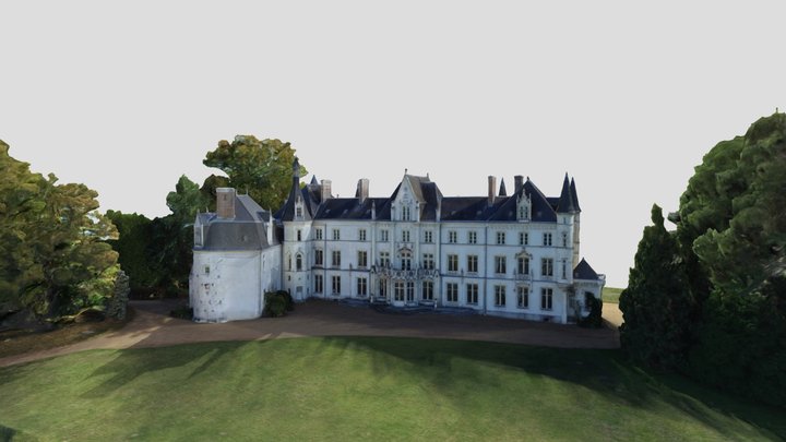 Château de Charbonnieres 3D Model