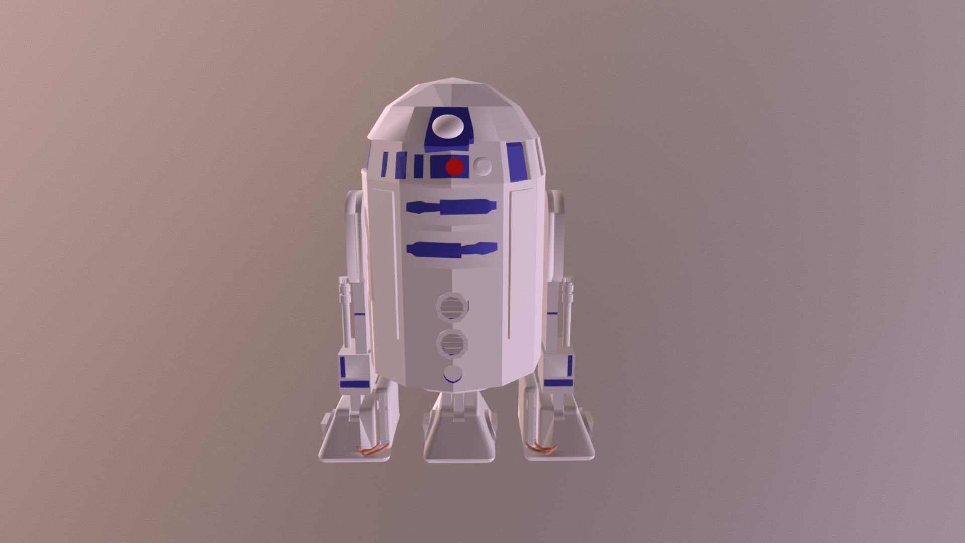 R2-D2 - 3D model by Matthew Adcock (@matthew.adcock) [93adb86] - Sketchfab