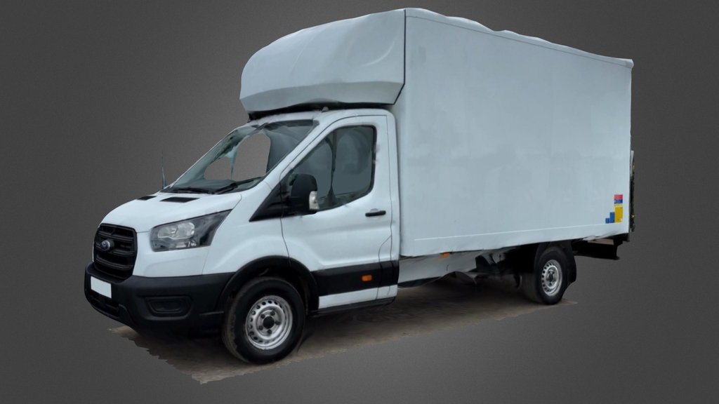 3D Scanned Ford Transit Luton Van (2020) [Free]