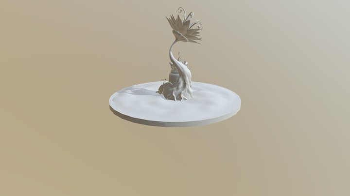 flower hut Paul RINGUE 3D Model