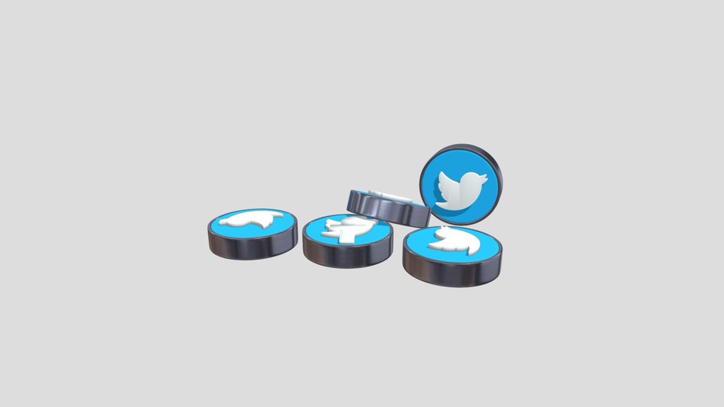 Twitter Logo Coin