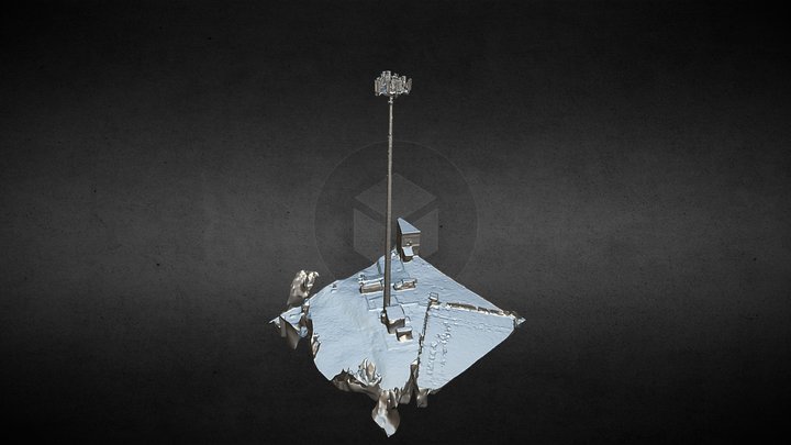 Cell Tower 3D Model