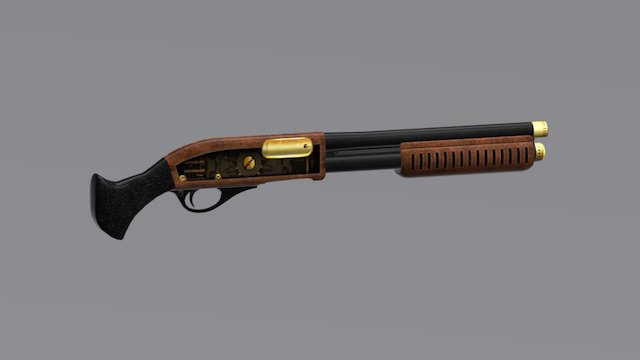 Steampunked 3D Model