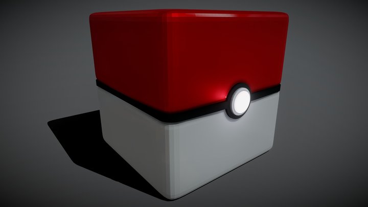 A Pokéball but a cube... – Modello 3D gratuito STL