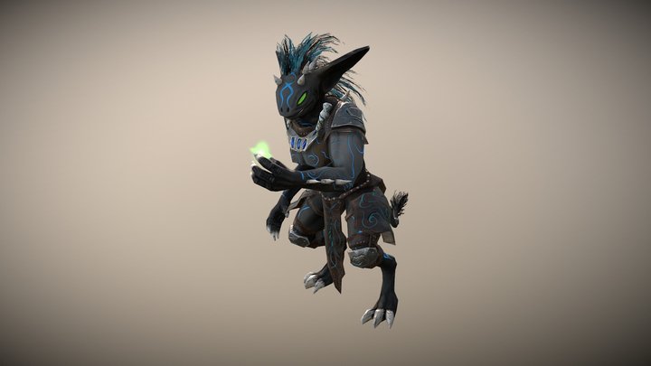 Head of Swarm - Styria: Cursed Soul 3D Model