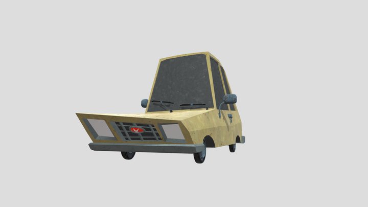 Hello Neighbor 1 Player Car But hn2 modified 3D Model