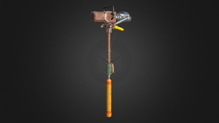 Super Sledge Fallout 4 3D Model