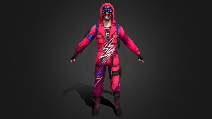 Free fire characters 3D models Sketchfab Free fire characters 3D models Sketchfab