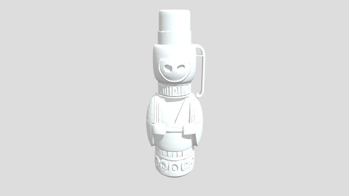 haniwa of pen light 3D Model