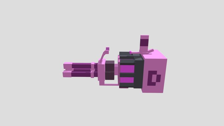 Jinx mini gun 3D Model