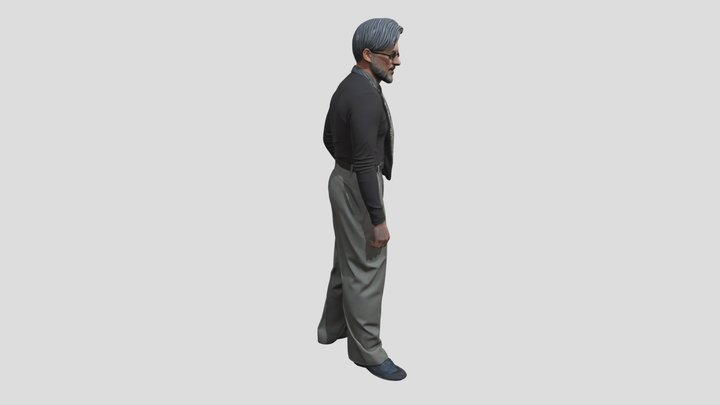 Yo Yo Honey Singh 3D Model