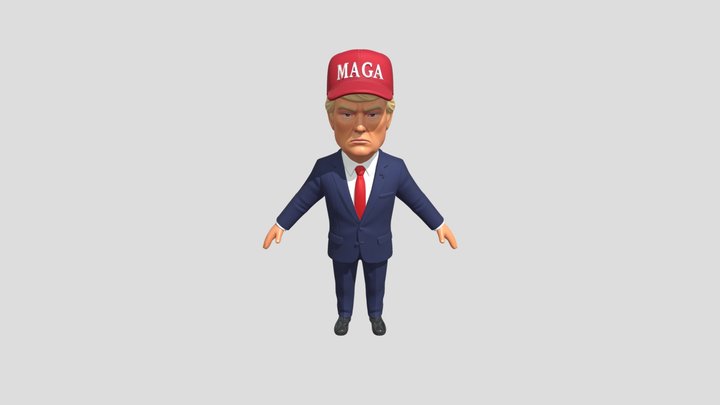 Trump 3D models - Sketchfab